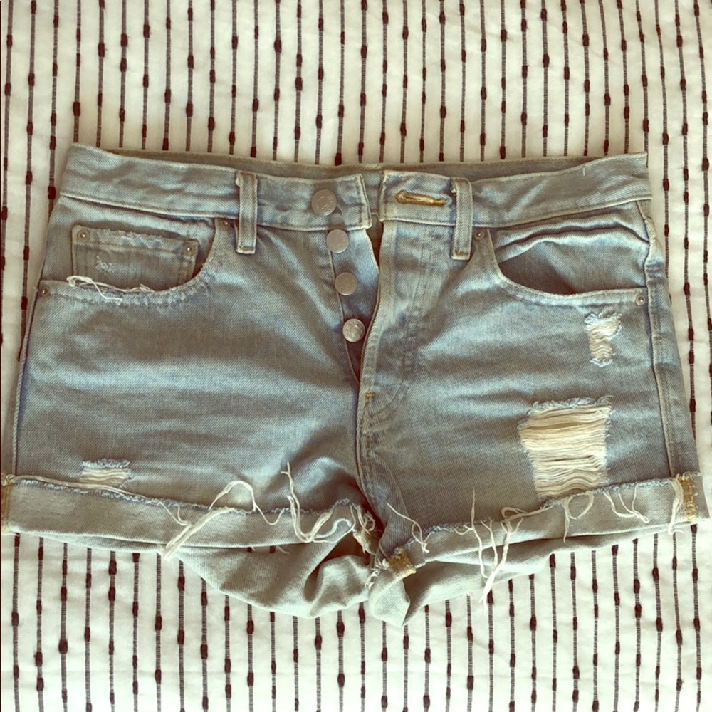 BDG denim shorts